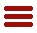Hamburger icon for top menu